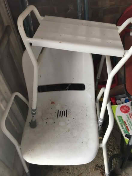 Photo of free Shower stool and chair, over bed table (Uxbridge UB10) #1