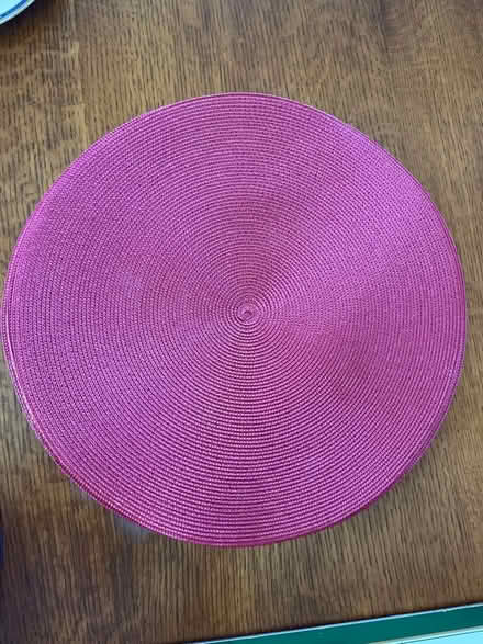Photo of free Round braided straw placemats (Chesterbrook Rd and Albemarle) #2