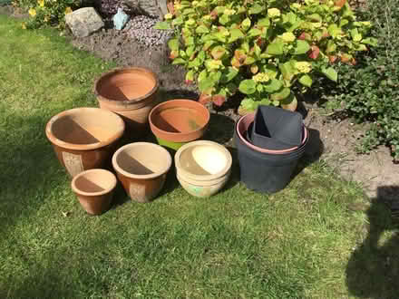 Photo of free Garden plant pots (Hutton PR4) #1