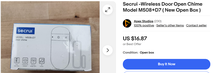 Photo of free Door Chime (Aurora (Hampden near Tower Rd)) #1