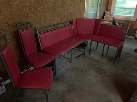 Photo of free Corner bench and chair set (Hollis NH) #1