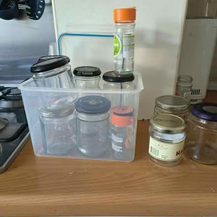 Photo of free Glass jars with tops & (Balham) #1