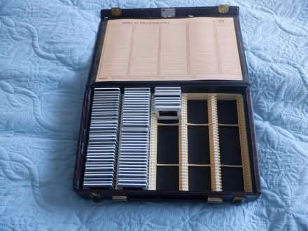 Photo of free 35mm slide storage box (Portchester PO16) #1