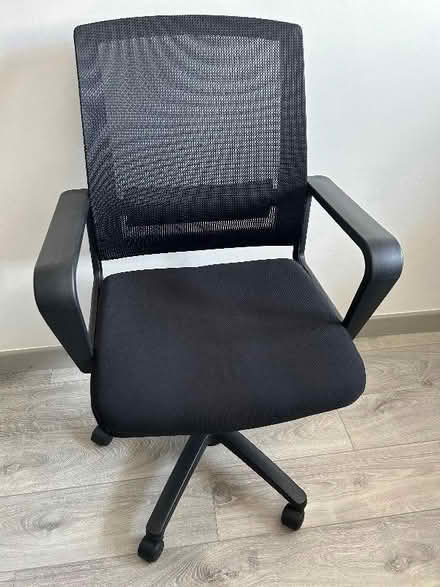 Photo of free Black office chair (Moss Side PR26) #1
