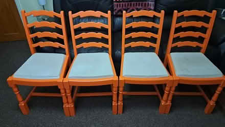 Photo of free 4 Chairs with Padded Seats (Sherwood NG5) #1