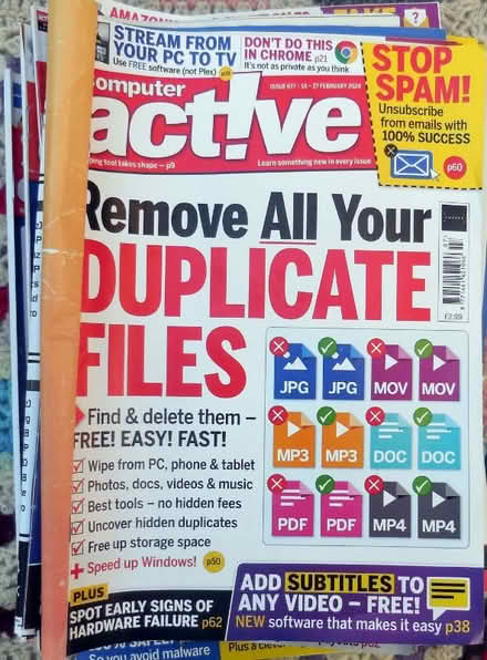 Photo of free 16 various issues of Computer Active magazine for 2022-2024 (Stroud GL5) #1