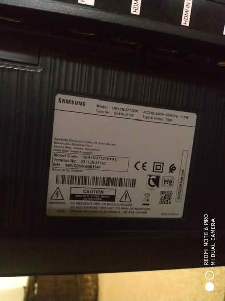Photo of free Tv needs back light (Telford) #1