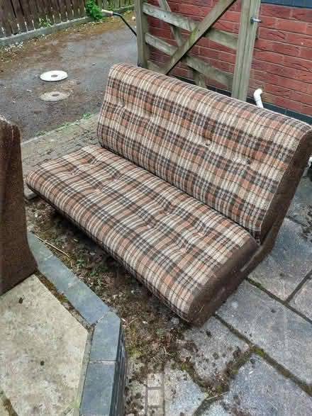 Photo of free Double Sofa / Fold out Bed and 2 Single Chairs/Fold out beds (Leyland PR25) #1