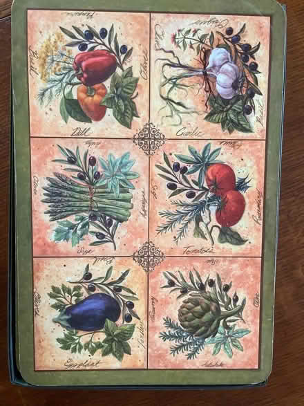 Photo of free Set of 4 Placemats (Chesterbrook Rd and Albemarle) #1