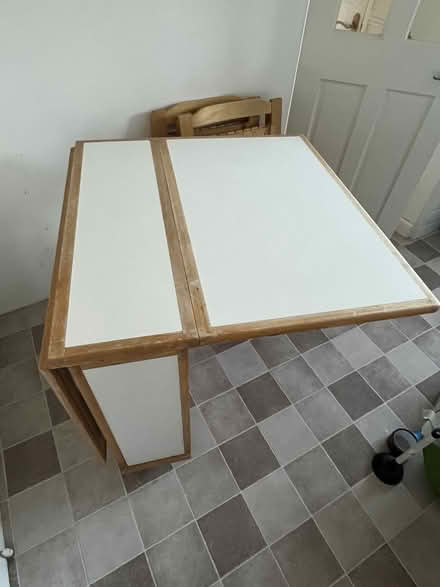 Photo of free Foldable dining table with 4 chairs (Barnes SW13) #1