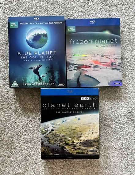 Photo of free Blue Ray sets (Hillsborough S6) #1