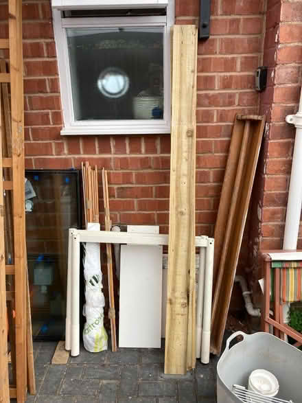 Photo of free Four pieces of larch lap. (Hereford HR1) #1