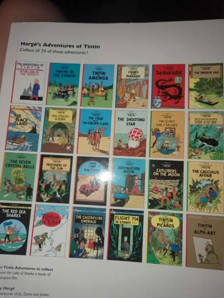 Photo of Tintin comics (Winchmore Hill) #1