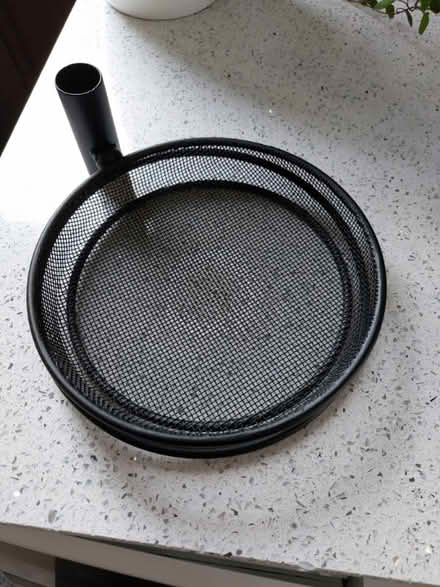 Photo of free Metal ring and basket for bird feeder pole (Bancroft MK13) #1