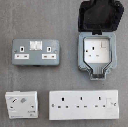 Photo of free Electrical face plates - used (South Ham RG22) #1