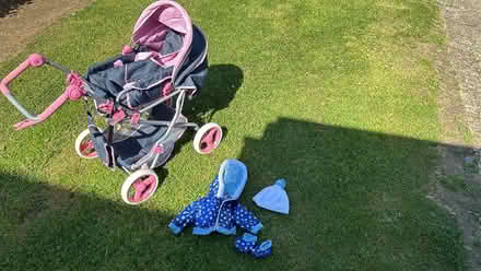 Photo of free Baby Doll Pram Buggy and clothing (Potters Bar EN6) #1