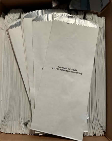 Photo of free Hot/Cold food bags (for hotdogs) (Belmont) #1