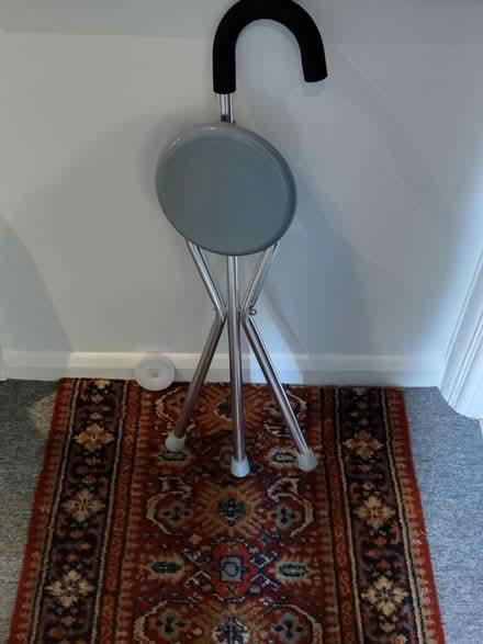 Photo of free Portable stool/walking stick (Belmont Sutton SM2 to 6JB) #2