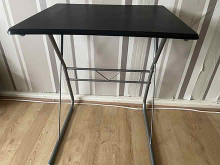 Photo of free Black desk (Chigwell Row IG7) #1