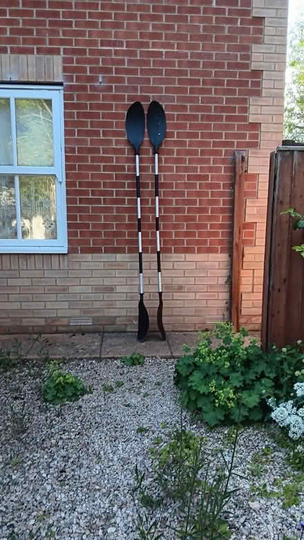 Photo of free pair of 7 foot canoe paddles (New Botley OX2) #1