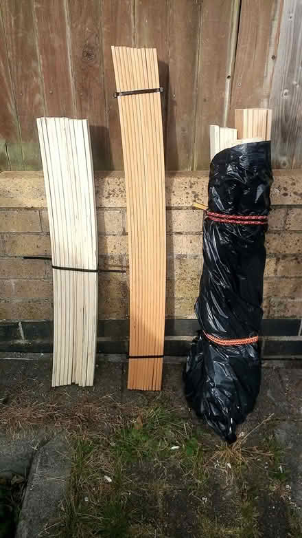 Photo of free Various sized bed slats (PL4 Greenbank) #1