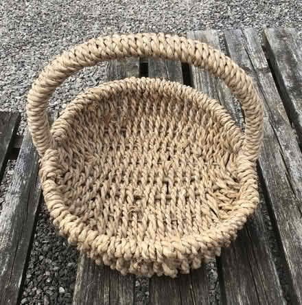 Photo of free Rope Basket (Great Strickland CA10) #1