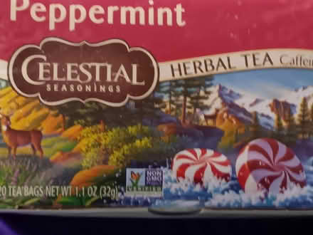 Photo of free Celestial Seasoning Tea (white center) #1