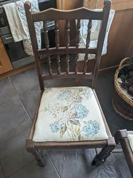 Photo of free 2x Mahogany Sturdy Chairs (Spital CH63) #1