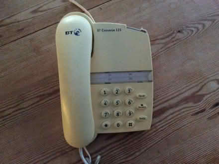 Photo of free Telephone handset BTConverse 125 (Iffley OX4) #3