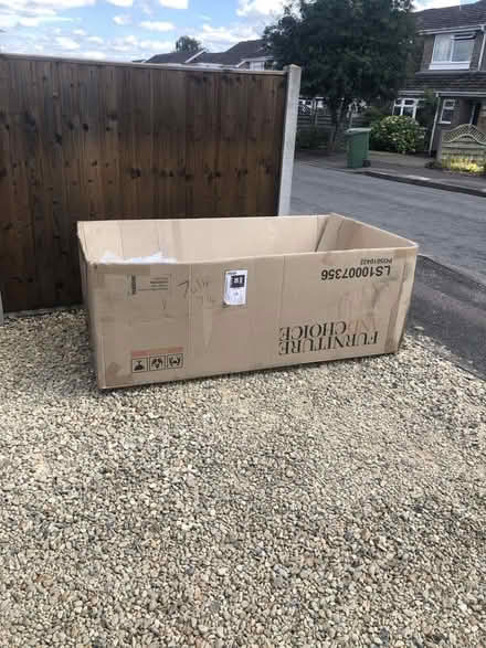 Photo of free Large cardboard box (Caldecott OX14) #1