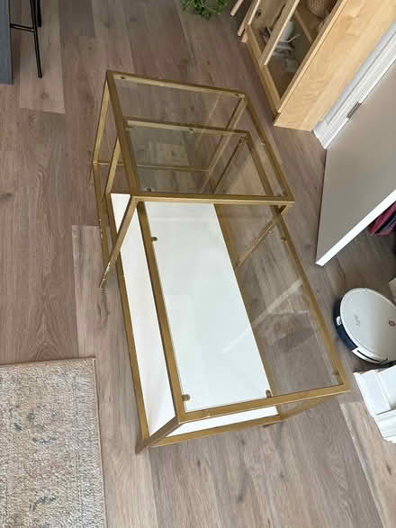 Photo of free Gold and glass ikea coffee tables (NoMa) #1