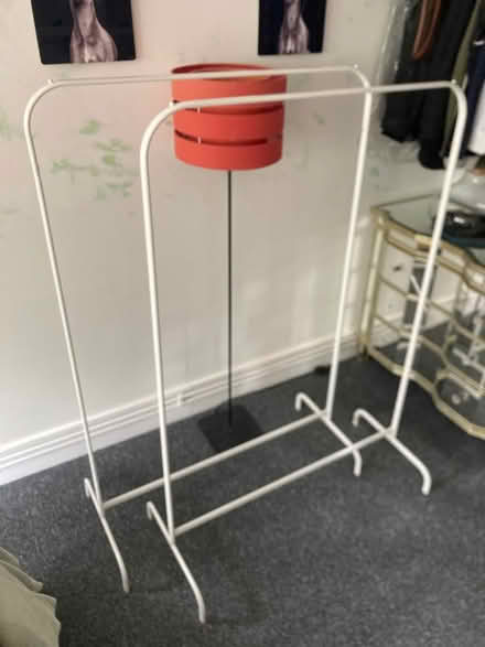 Photo of free 2 Standing clothes rail (Poplar E14) #1