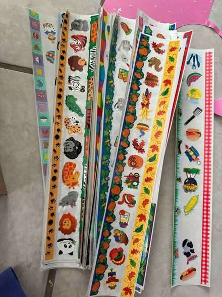 Photo of free Box of scrapbooking items, stickers (Boyds, close to Germantown.) #4