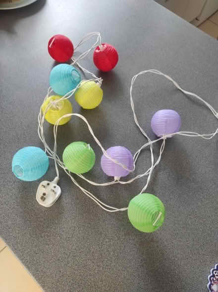 Photo of free String paper lanterns (CT10) #1