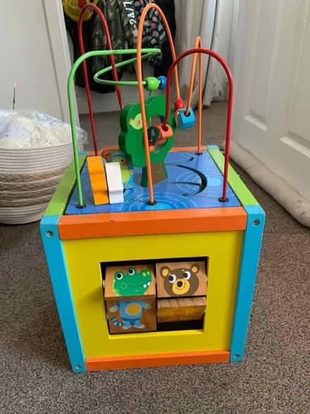 Photo of free Wooden play cube (WF14) #2