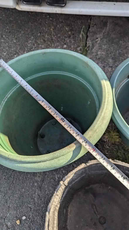 Photo of free Plastic planters and pots (Brimington S43) #4
