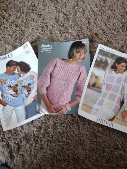 Photo of free Knitting patterns & cold water steriliser. (Mansbridge SO18) #1