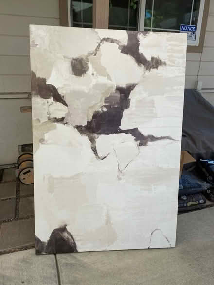 Photo of free Large canvas (Santana row) #1