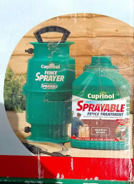 Photo of free Cuprinol fence sprayer (Hucclecote GL3) #2