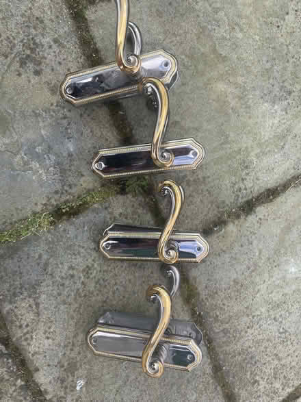 Photo of free 4 Pairs of heavy door handles (Larkfield) #1