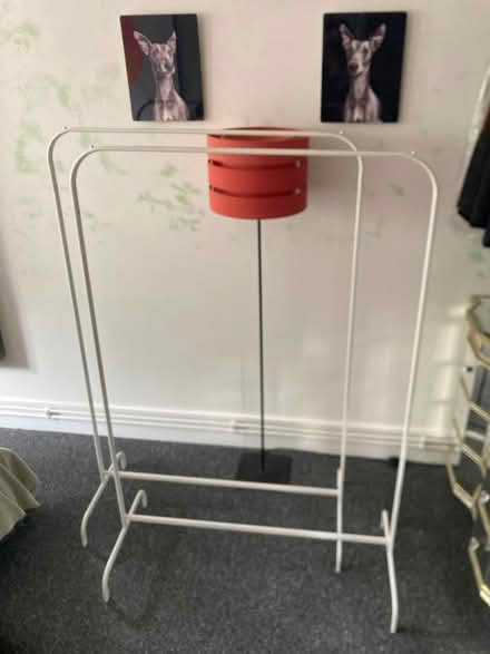 Photo of free 2 Standing clothes rail (Poplar E14) #2