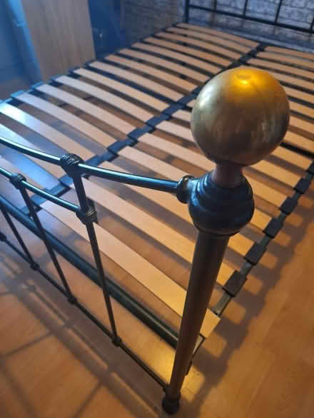 Photo of free Double bed frame (Orton Centre) #1