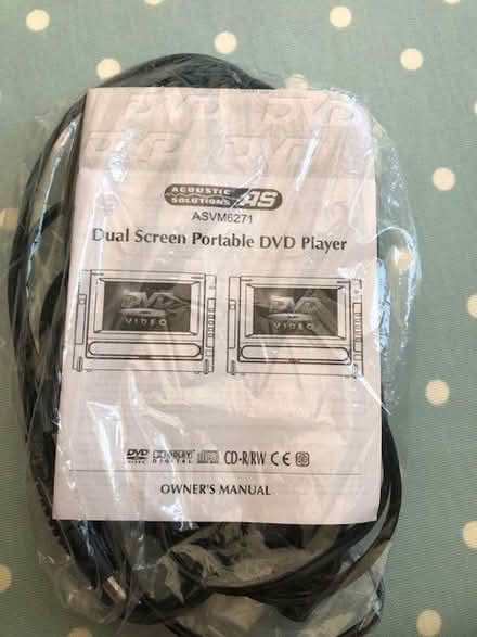 Photo of free Dual screen portable DVD player (Meads BN20) #1