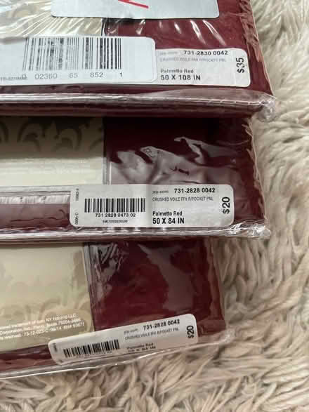 Photo of free New sheer panel drapes (Manor Park, DC) #2