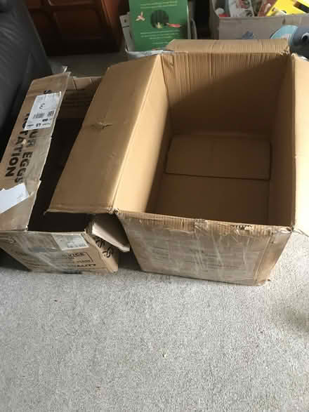 Photo of free 2 large empty boxes (HD4) #1