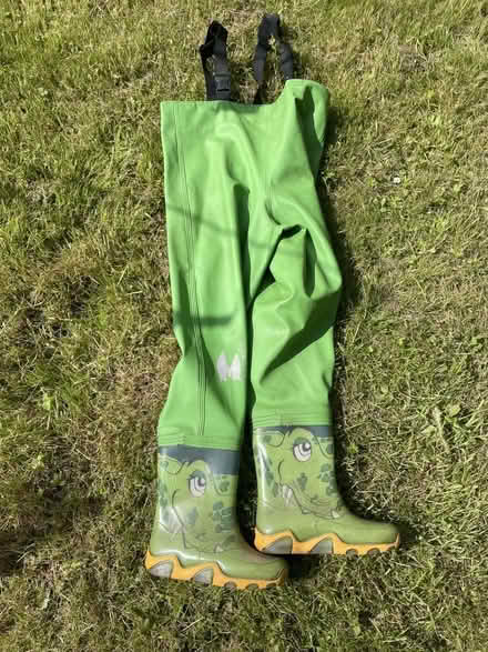 Photo of free Children’s chest waders size 34/35 (Maulds Meaburn CA10) #1