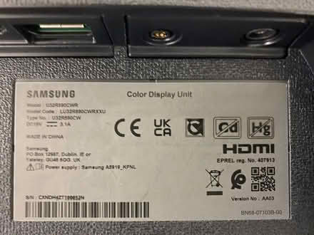 Photo of free Samsung 32” curved screen monitor (Binfield RG42) #4