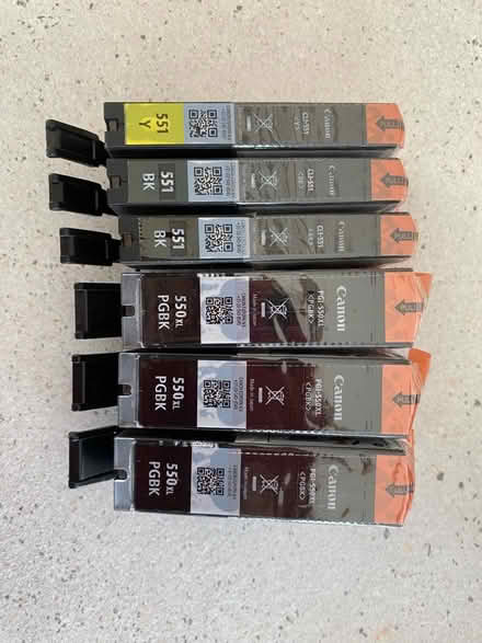 Photo of free Canon Ink Cartridges (Barnham) #1