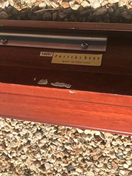 Photo of free 2 Pottery Barn picture ledges (San Anselmo near Andronico’s) #3