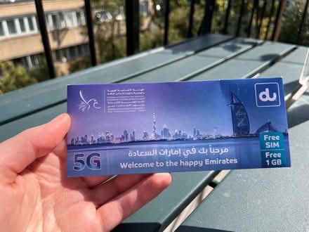 Photo of free Dubai sim card (Kilburn) #1